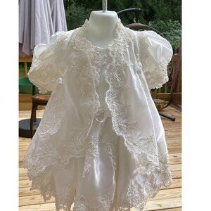 LIDA Girls Confirmation  Dress and Matching Jacket Size 2